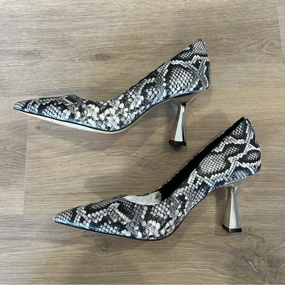 Michael Kors Snakeskin Heels - Picture 2 of 7